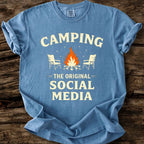 Camping: The Original Social Media T-Shirt