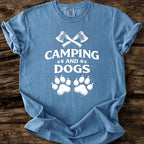 Camping And Dogs T-Shirt