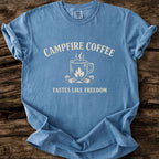 Campfire Coffee Tastes Like Freedom T-Shirt