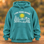 I Love Peeing Outside Hoodie