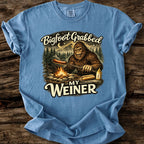 Bigfoot Grabbed My Weiner T-Shirt