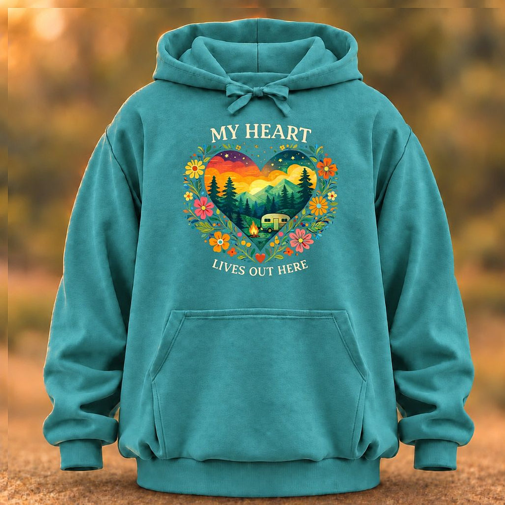My Heart Lives Out Here Hoodie