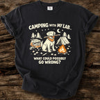 Camping With My Lab - What Could Go Wrong? T-Shirt
