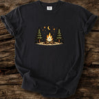 Midnight Campfire - Small Print T-Shirt