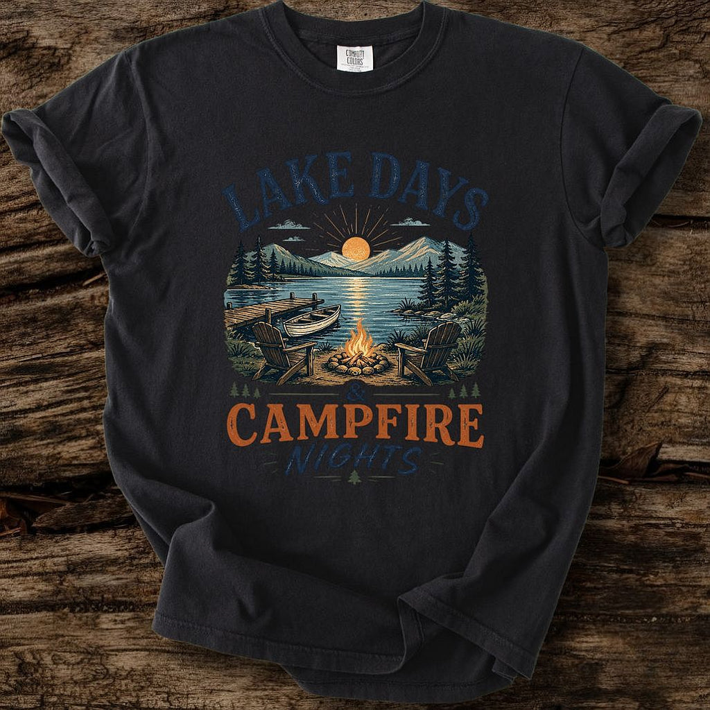 Lake Days & Campfire Nights T-Shirt