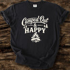 Camped Out & Happy T-Shirt