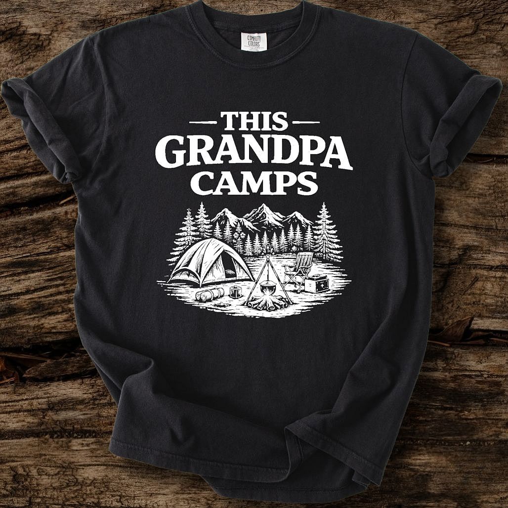 This Grandpa Camps T-Shirt