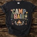 Camp Hair Faux Patchwork T-Shirt