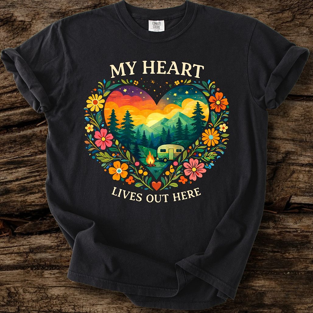 My Heart Lives Out Here T-Shirt