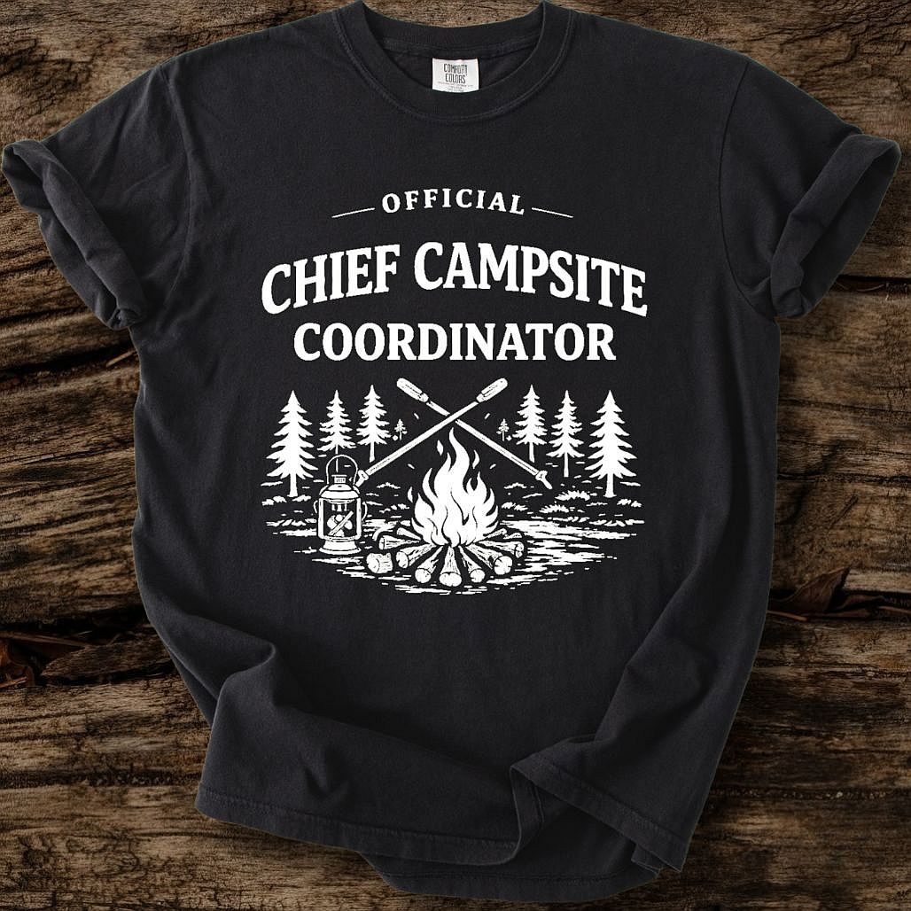 Official Chief Campsite Coordinator T-Shirt