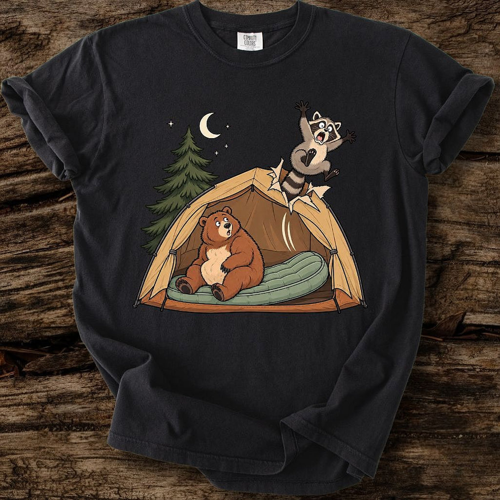 Raccoon Lift Off T-Shirt