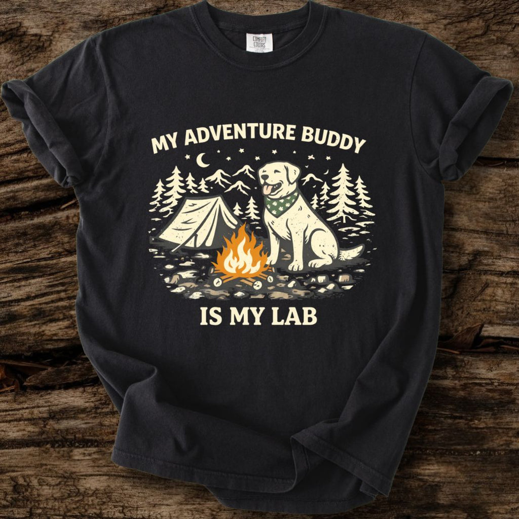 My Adventure Buddy Is My Lab T-Shirt