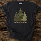 3 Pines Faux Patchwork T-Shirt