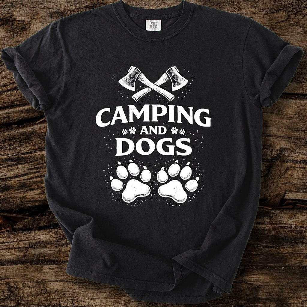 Camping And Dogs T-Shirt