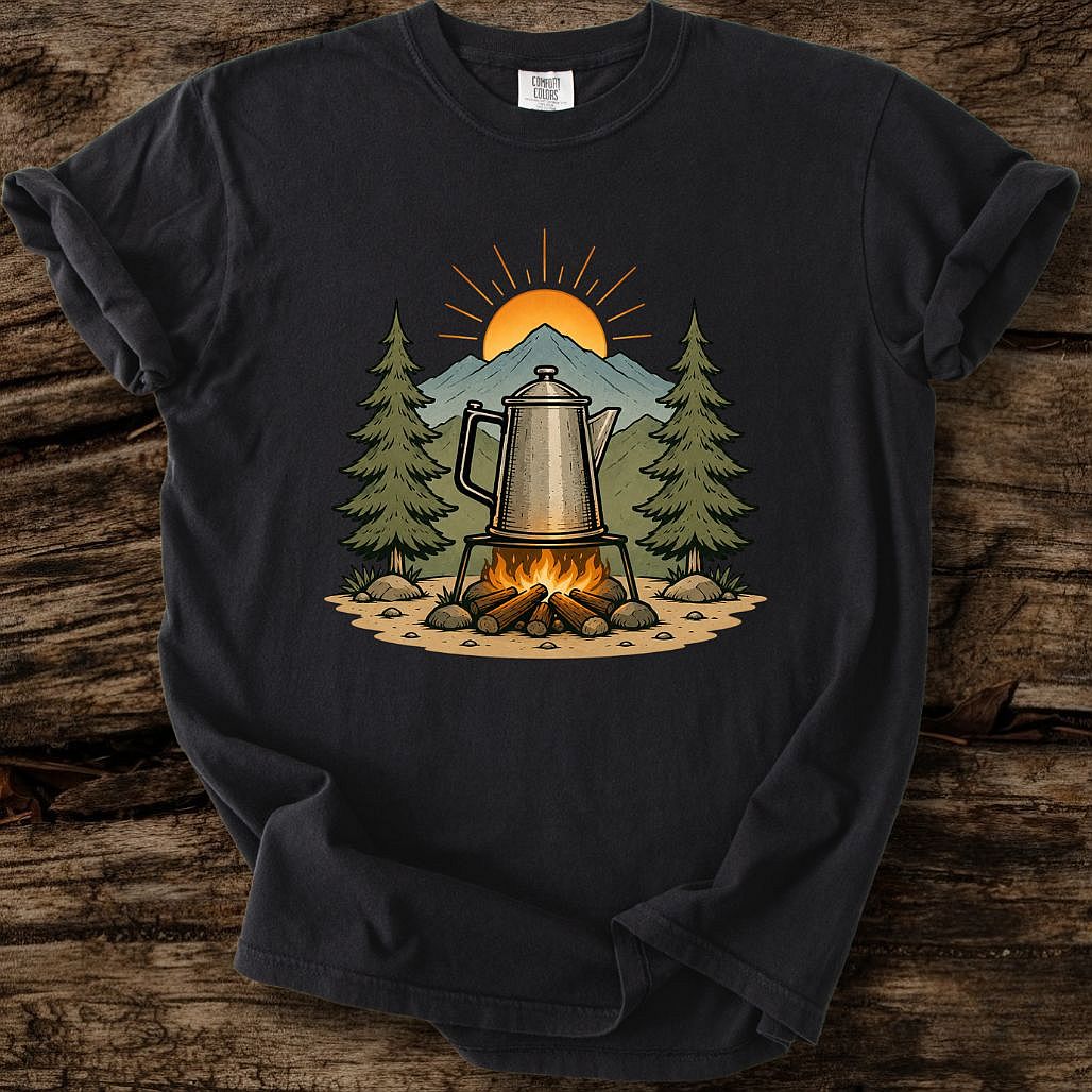 Camp Coffee Pot T-Shirt