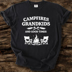 Campfires, Grandkids, & Good Times T-Shirt