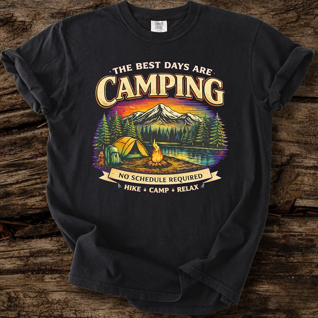Best Days Are Camping T-Shirt