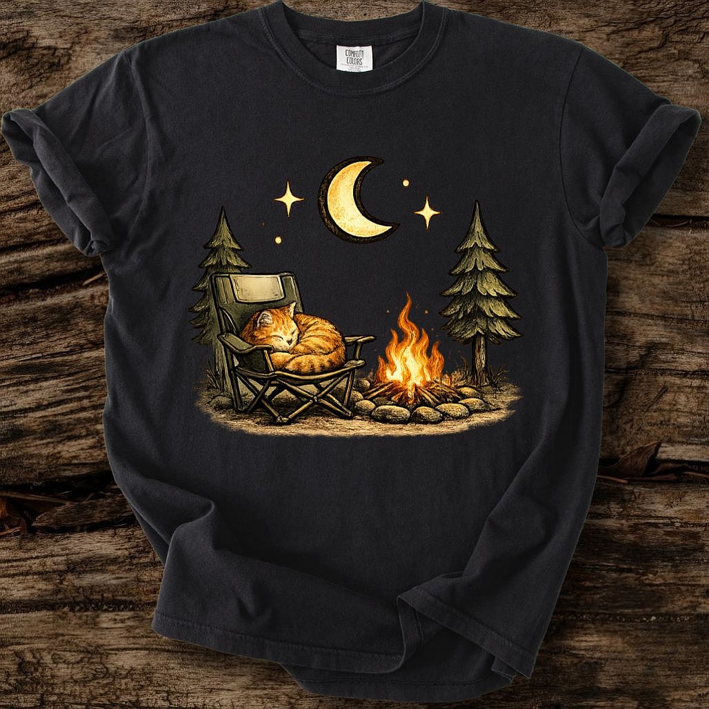 Camp Cat T-Shirt