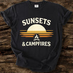 Sunsets & Campfires T-Shirt