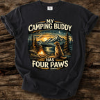 My Camping Buddy Has Four Paws T-Shirt
