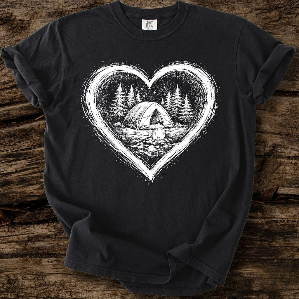 Camping Heart T-Shirt