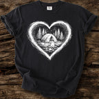 Camping Heart T-Shirt