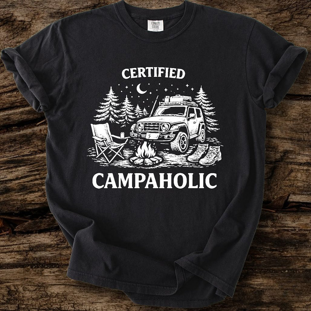 Certified Campaholic T-Shirt