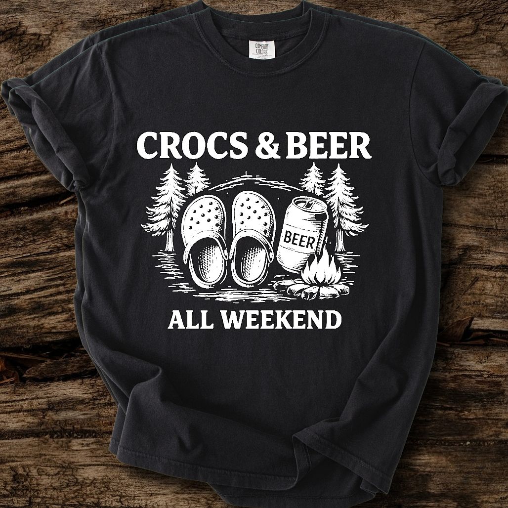 Crocs & Beer All Weekend T-Shirt