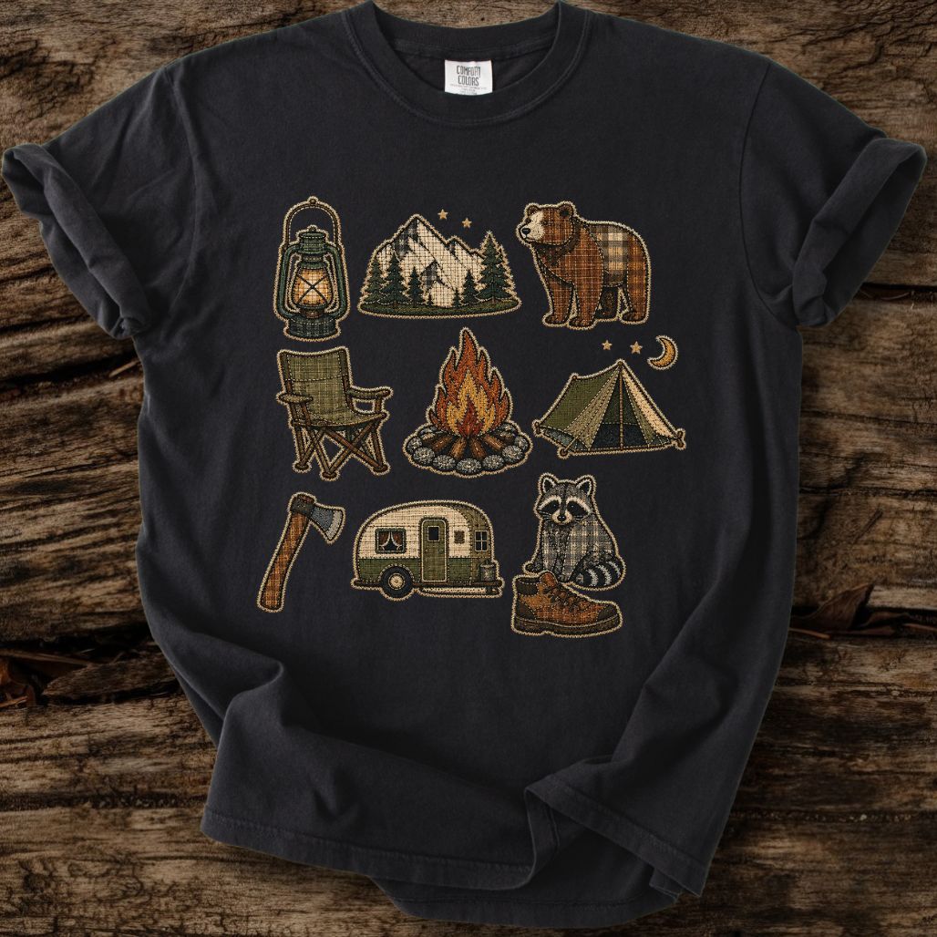 Camp Keepsakes Faux Patchwork T-Shirt