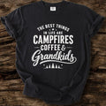 Campfires, Coffee, & Grandkids Tee