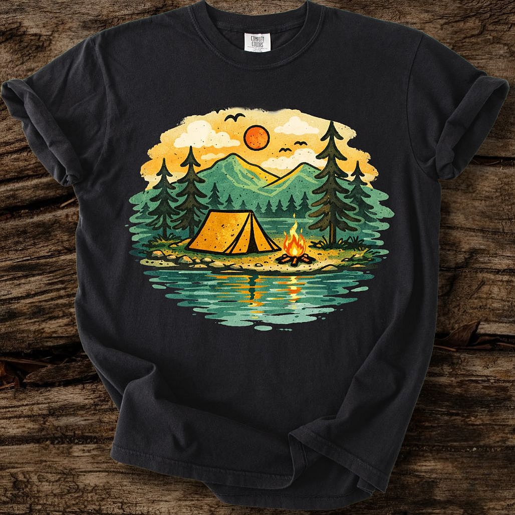 Campfire Reflections T-Shirt
