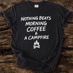 Morning Coffee & Campfire T-Shirt
