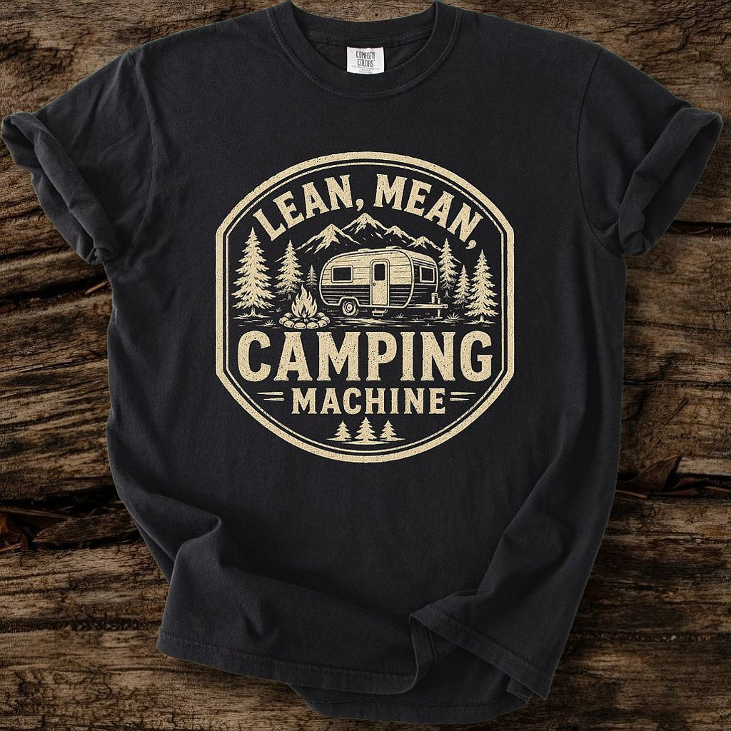 Lean Mean Camping Machine T-Shirt