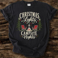 Christmas Lights Camsite Nights Tee