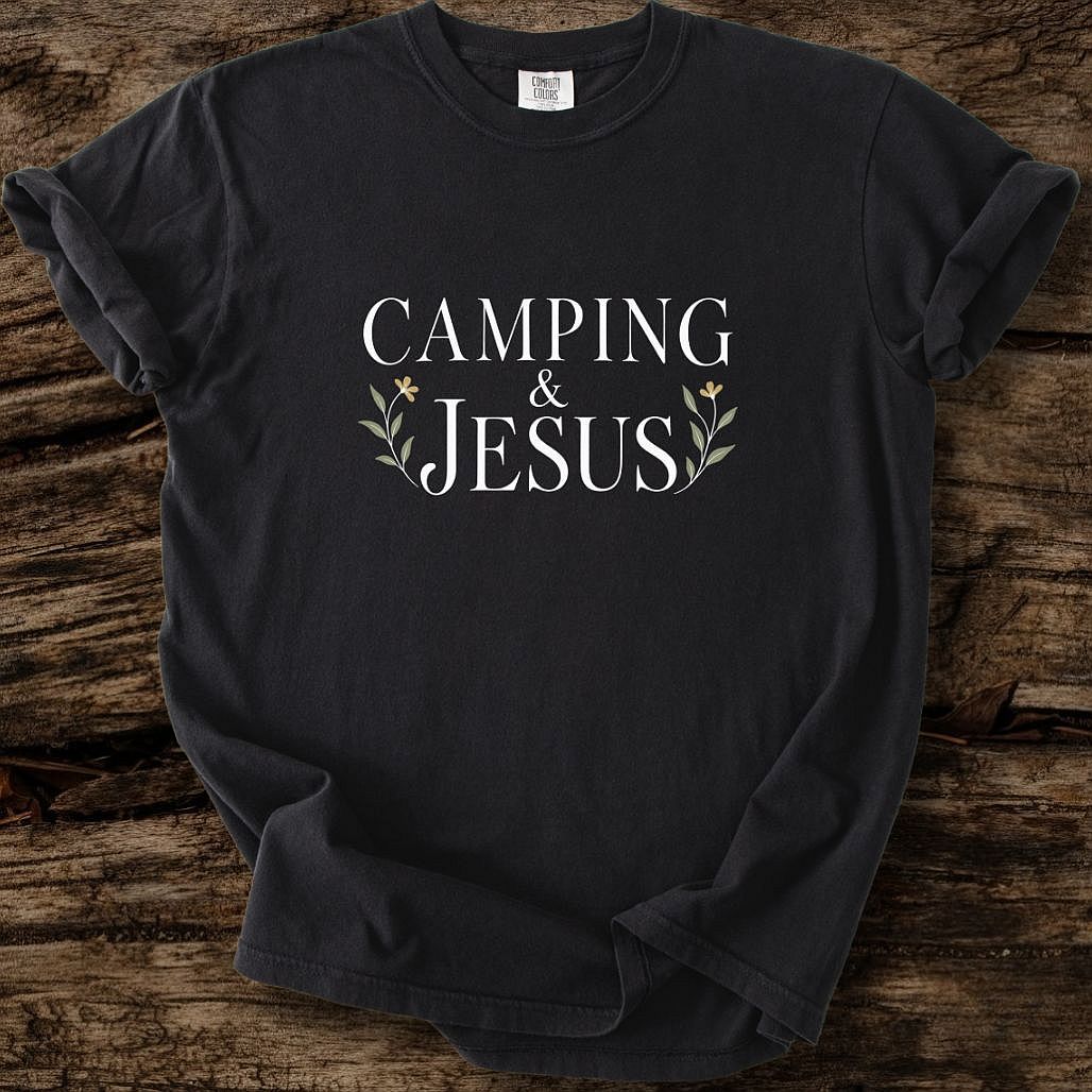 Camping & Jesus T-Shirt