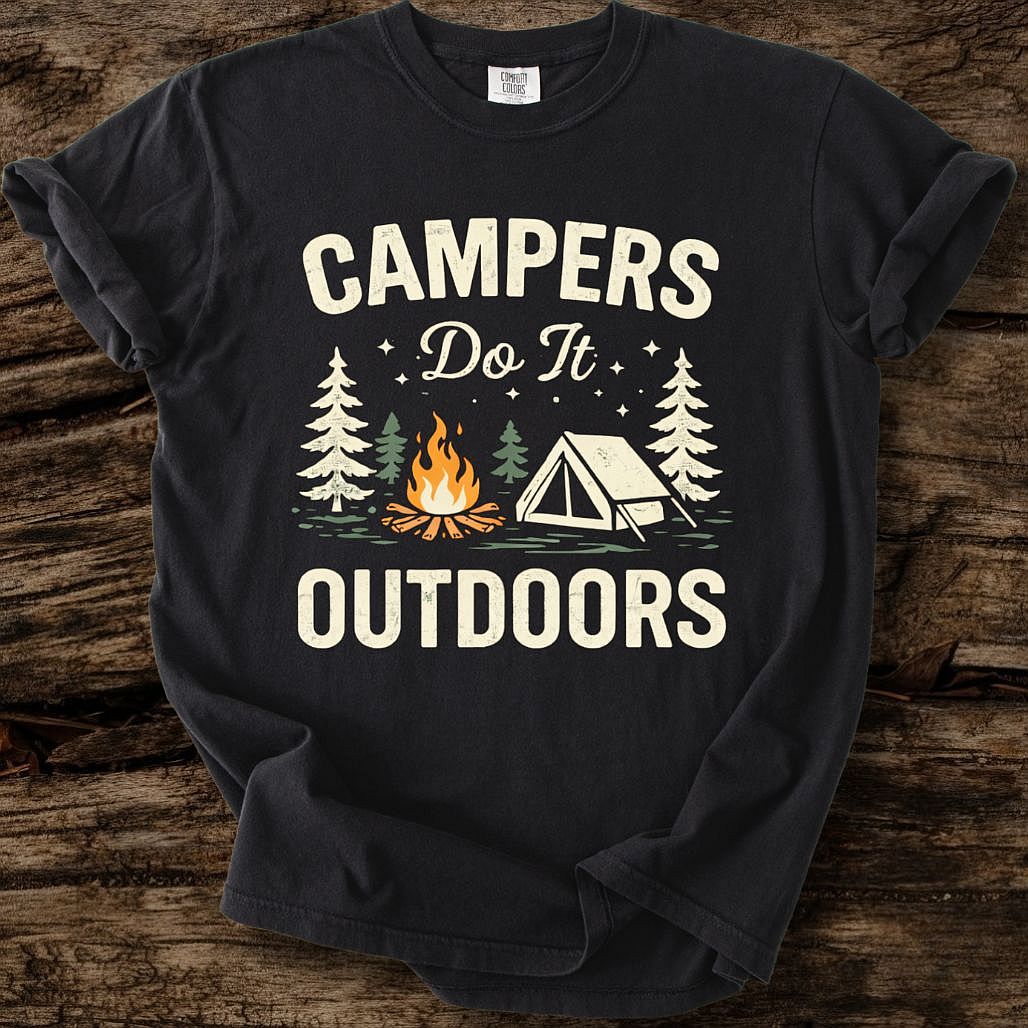 Campers Do It Outdoors T-Shirt