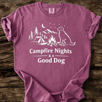 Campfire Nights & A Good Dog T-Shirt