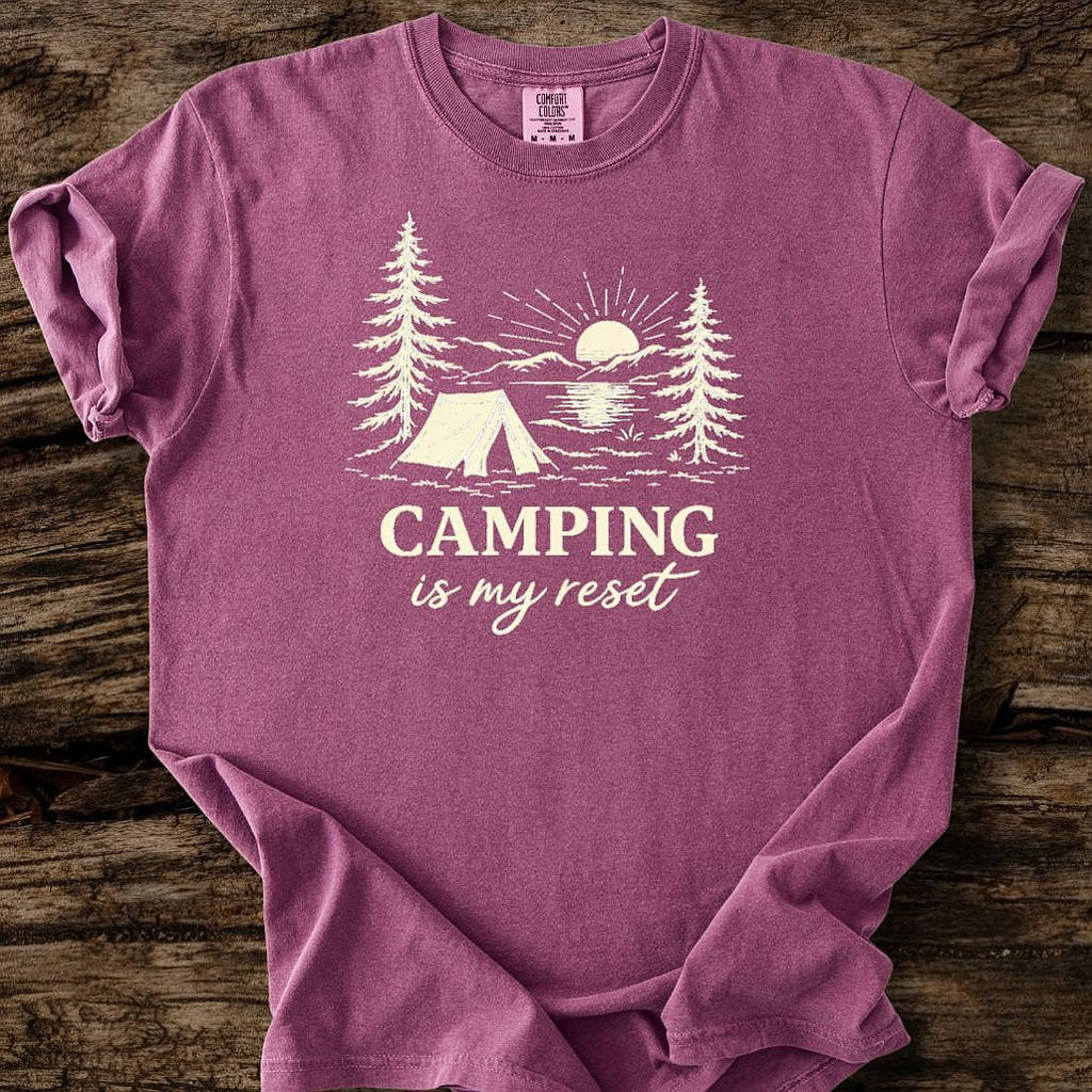 Camping Is My Reset T-Shirt