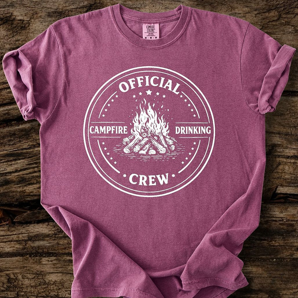 Campfire Drinking Crew T-Shirt