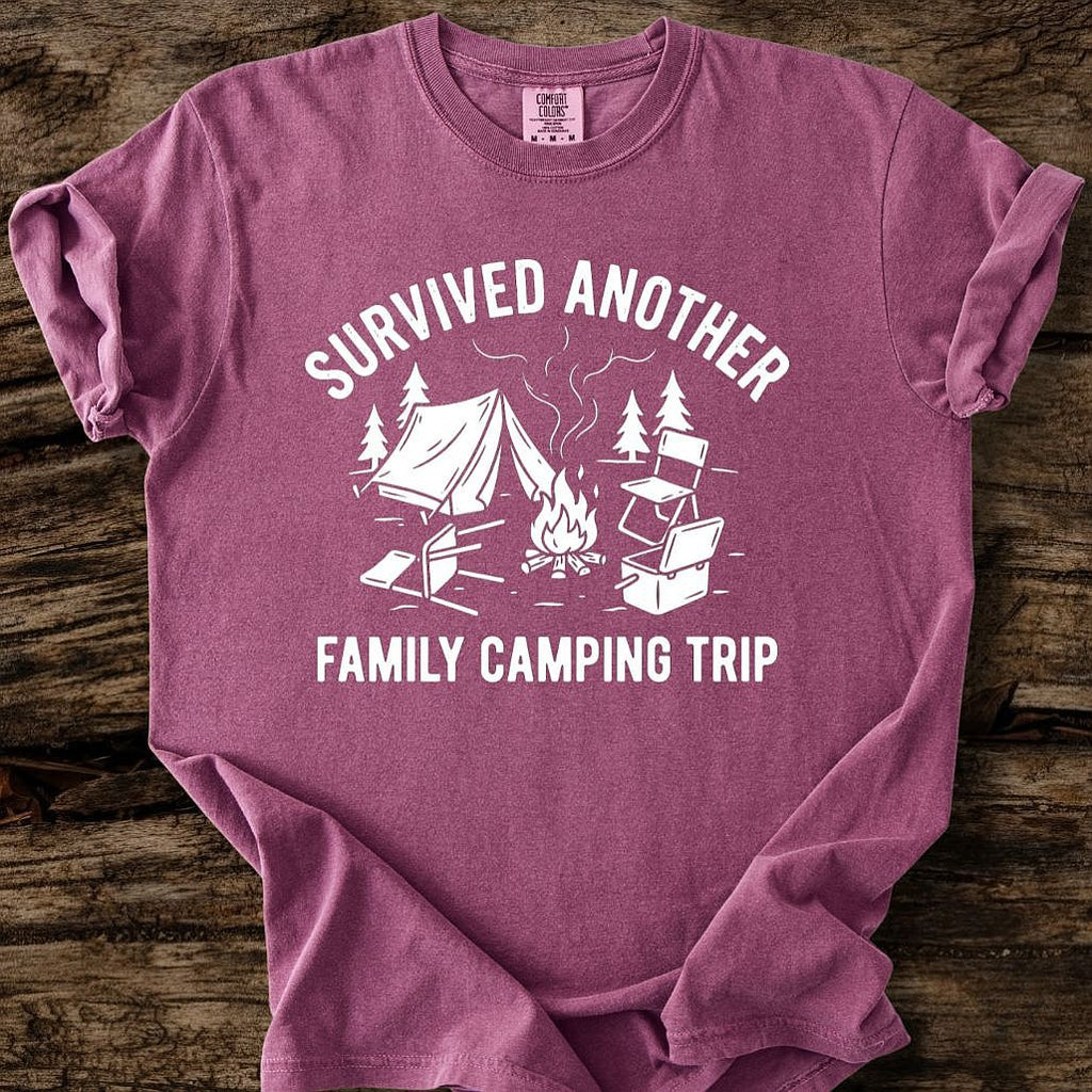 Survived Another Family Camping Trip T-Shirt