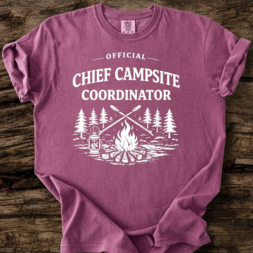 Official Chief Campsite Coordinator T-Shirt