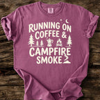 Running On Coffee And Campfire Smoke T-Shirt