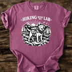 Hiking With My Lab T-Shirt