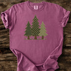 3 Pines Faux Patchwork T-Shirt