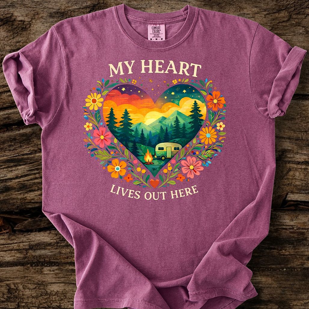 My Heart Lives Out Here T-Shirt