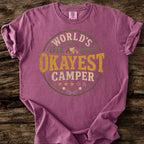 World's Okayest Camper T-Shirt