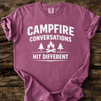 Campfire Conversations Hit Different T-Shirt