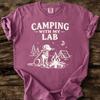 Camping With My Lab T-Shirt