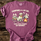 Camping With My Lab - What Could Go Wrong? T-Shirt
