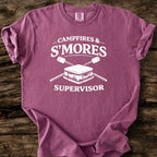 Campfires & S'mores Supervisor T-Shirt